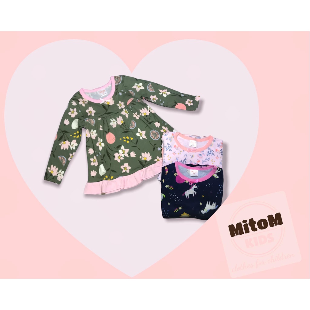 [Nhập mã MITO31189 giảm 50k] Set 3 áo ♥️ FREESHIP ♥️ Chất thun borip loại 1 mềm mịn, co giãn tốt, họa tiết xinh xắn