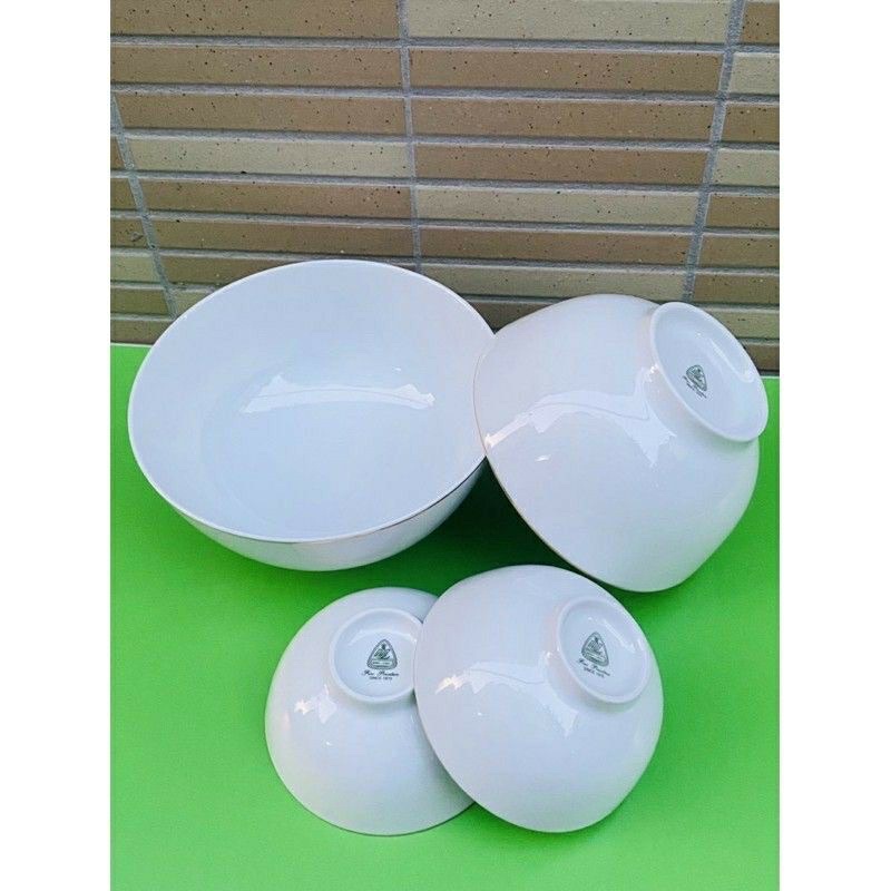 Bộ 6 món minh  long viền vàng