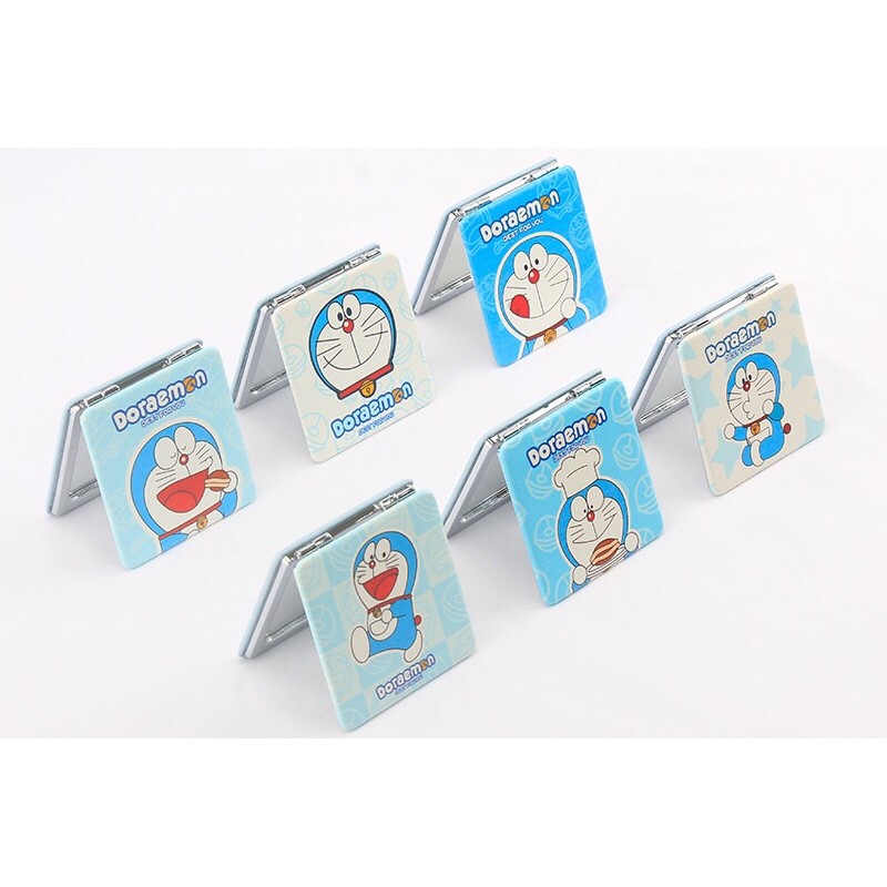 Gương Gấp Da Pu Bỏ Túi Doremon Doremon