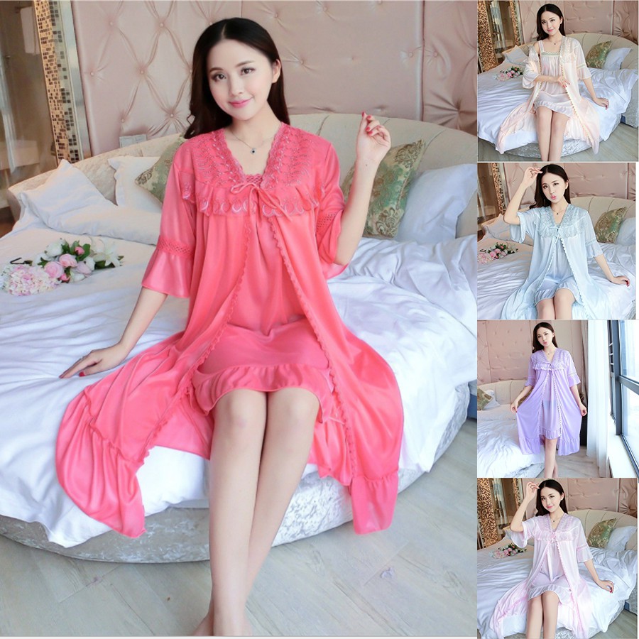 Đầm Ngủ Gợi Cảm Lụa Satin Cao Cấp⚡Quyến Rũ⚡ Đẹp Nhất 2020