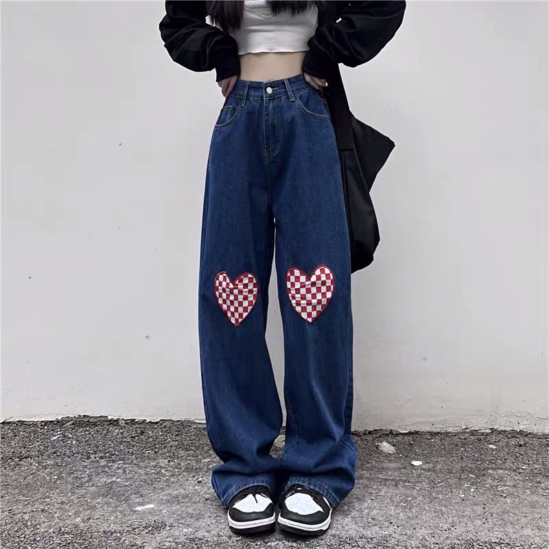 Heart knees pants / quần jean