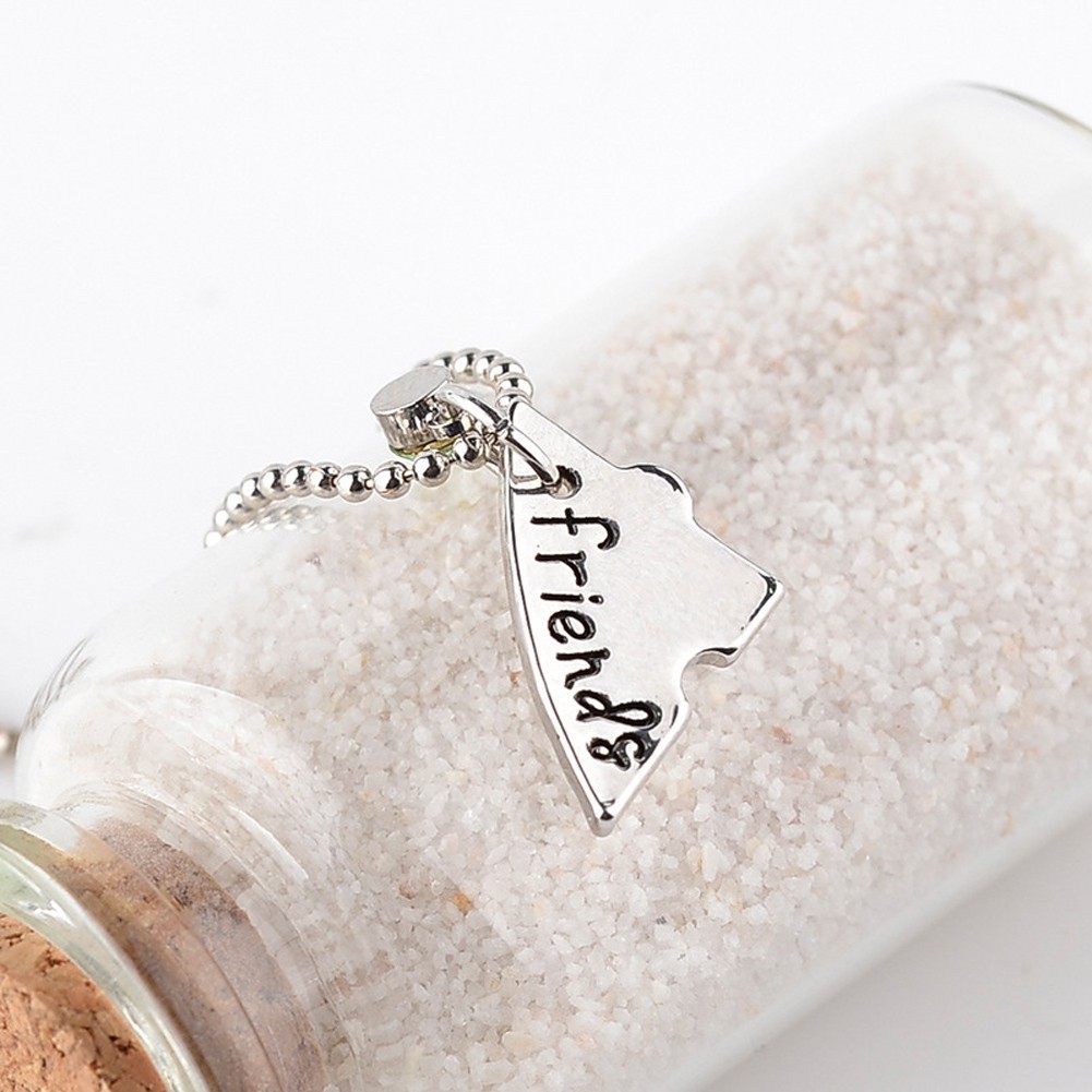 Sale 70% Dây chuyền BFF mặt tim ghép, AS SHOWN Giá gốc 43,000 đ - 62A62-3