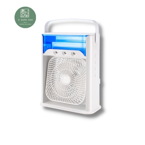 Quạt phun sương để bàn, quạt hơi nước dung tích 680ml