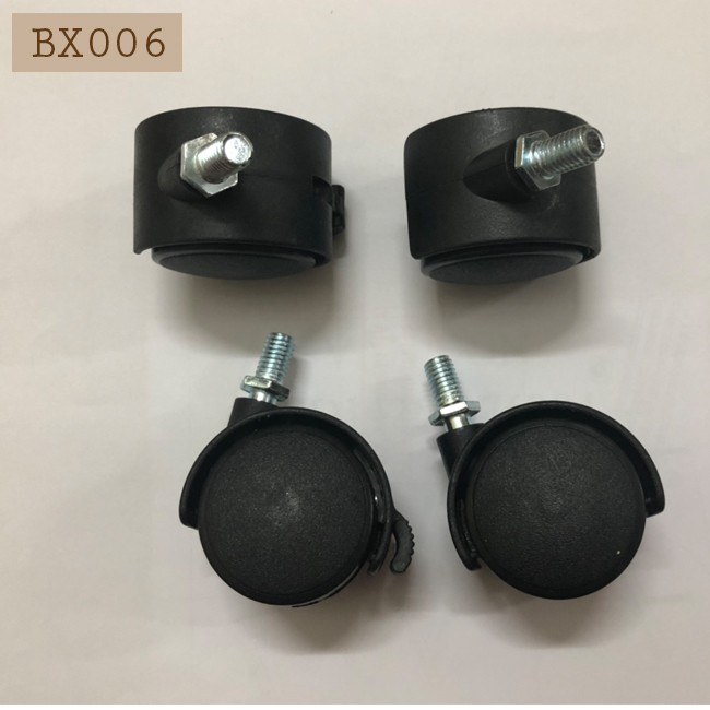 Bánh xe chân cấy ốc 6 đường kính 1.5 inch