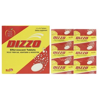 Viên sủi tiêu hoá Dizzo giảm đầy hơi khó tiêu