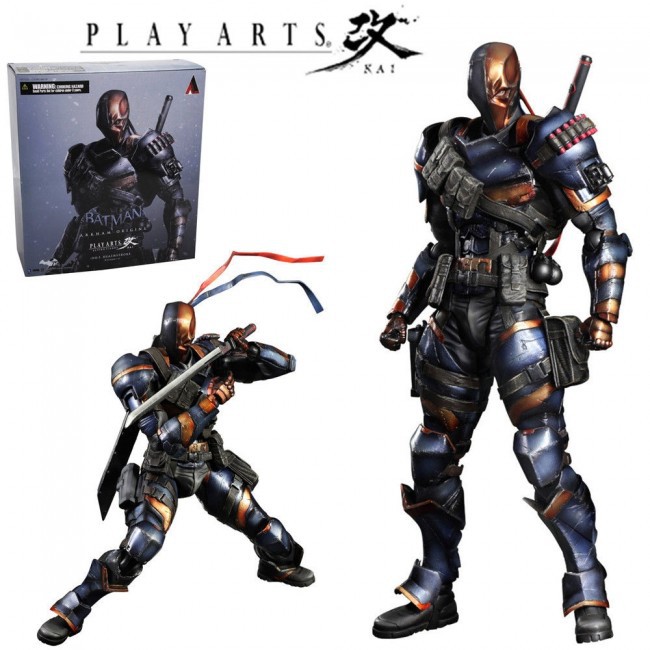 Mô hình Play Arts DC DeathStroke Batman Arkham Origins - PAK