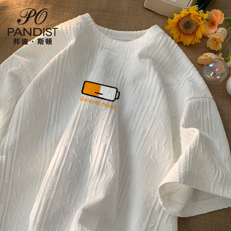 Áo Thun Tay Ngắn Dáng Rộng Phong Cách Harajuku Dành Cho Nam Và Nữ