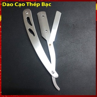 Dao cạo râu cho Anh EM Barber - thép ánh bạc