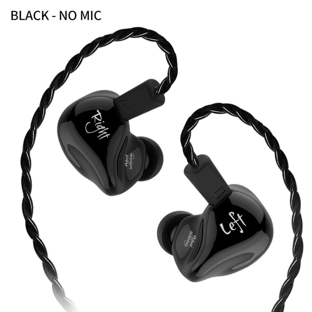 Tai Nghe Nhét Tai Kz Zs4 1ba + 1dd Hifi Dj