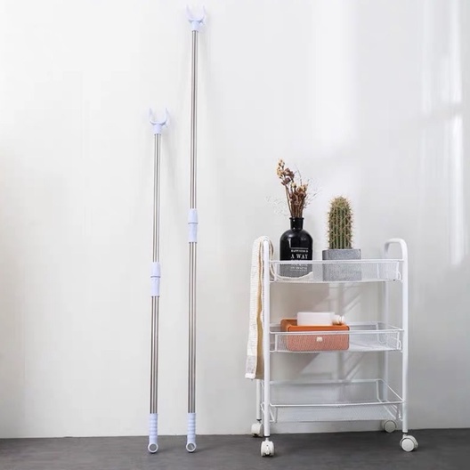 cây treo quần áo-gậy lấy đồ-kích thước dài 85cm-150cm-điều chỉnh được độ dài ngắn