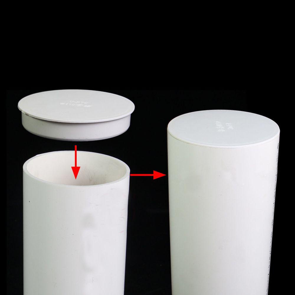 Set 3 / 5 / 10 Nắp Nhựa PVC Tròn Đậy Ống Nước Tiện Dụng