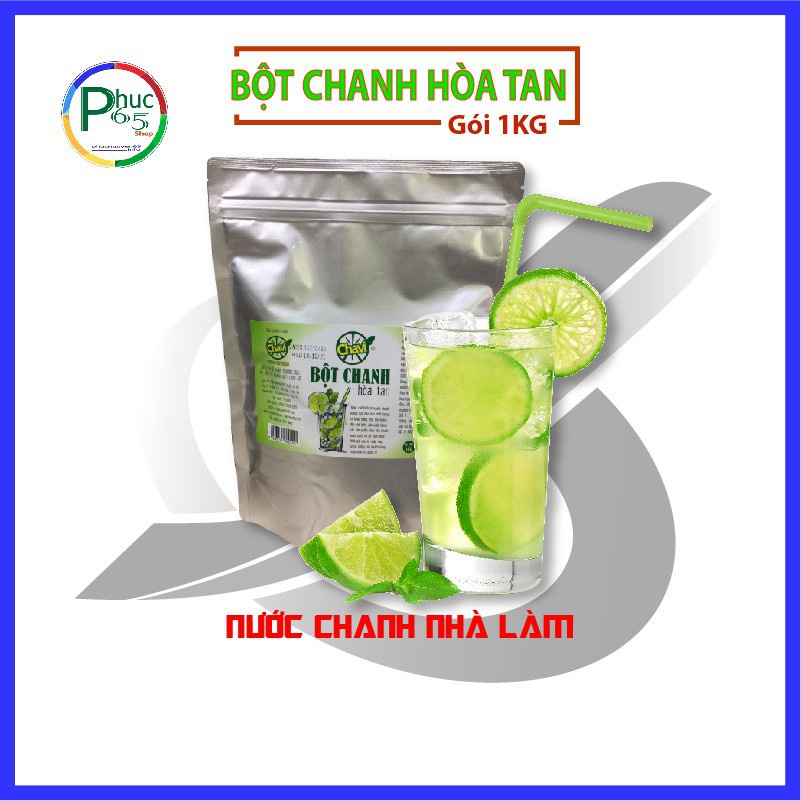 Bột chanh hòa tan Chavi tiện dụng dùng trong pha chế-1KG