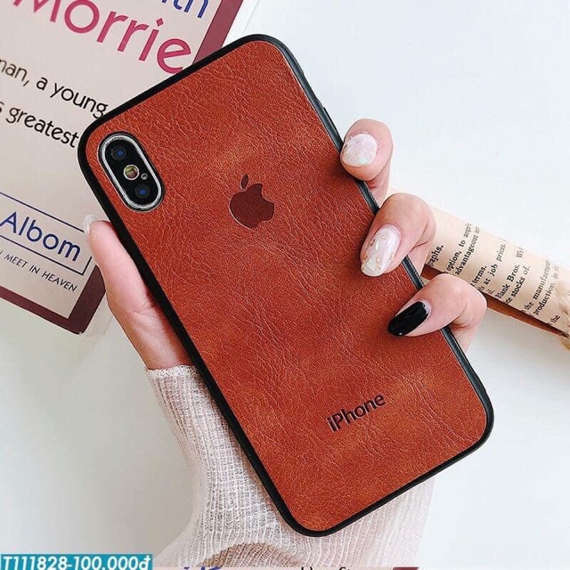 ốp lưng vân da cho iphone | BigBuy360 - bigbuy360.vn