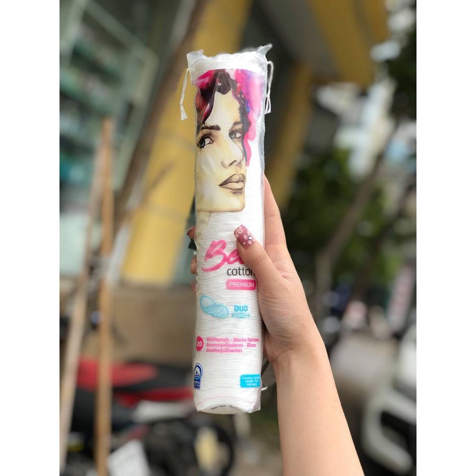 Bông Tẩy Trang Bella 120 miếng | BigBuy360 - bigbuy360.vn