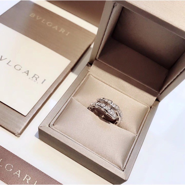 Nhẫn Bạc Nguyên Chất Thời Trang Từ Bvlgari