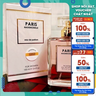 Nước hoa nữ PARIS MADEMOISELLE 100ml, Nước hoa nội địa Mỹ, Thơm lâu quyến rũ