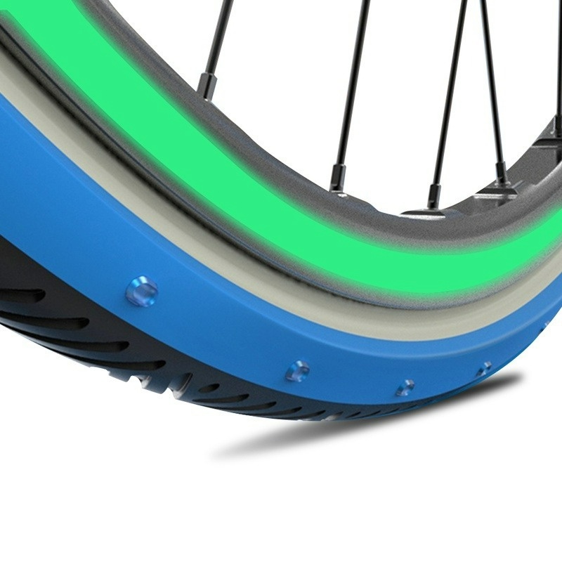 Cuộn Băng Dán Phát Quang 5 Màu 26&quot; Cho Bánh Xe Đạp