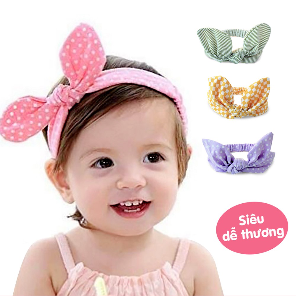 Cài tóc cho bé siêu dễ thương