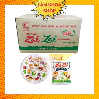 [1 Thùng] Kẹo Thạch Rau Câu Zaizai - Đức Hạnh