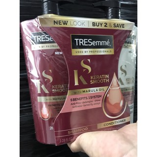 BỘ dầu gội xả TRESemmé Keratin Smooth 828ML - HÀNG MỸ