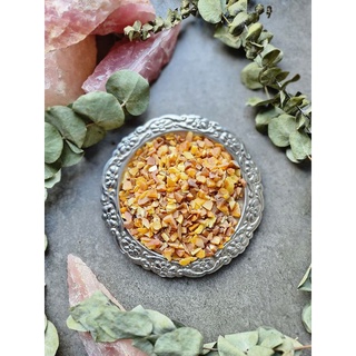 Vụn thô hổ phách sing amber