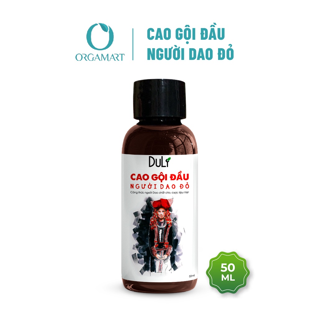 Cao Dầu Gội Thảo Dược Dulive Người Dao Đỏ Ngừa Rụng Tóc - 50ml