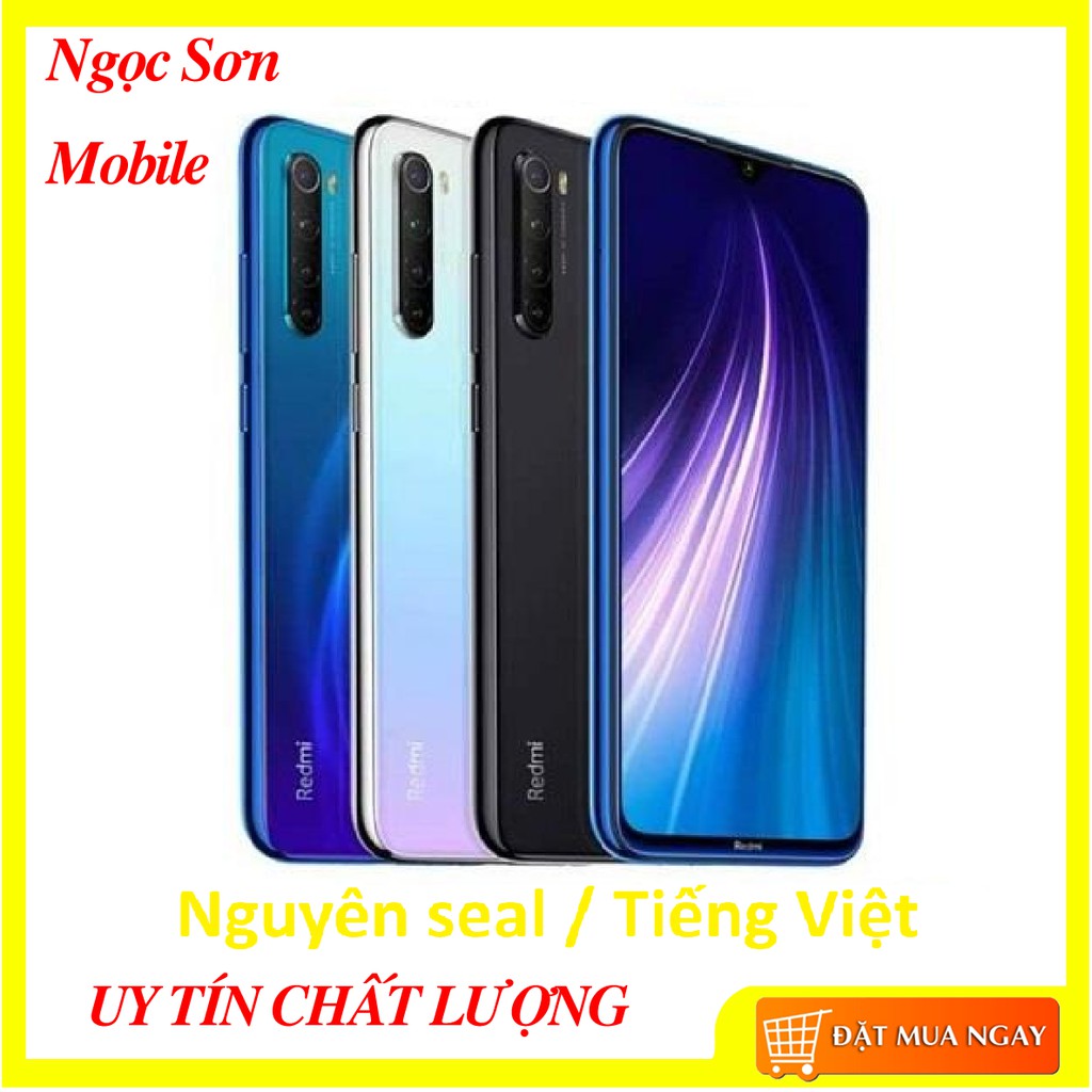 Điện thoại Xiaomi Redmi Note 8 64GB 6GB - nhập khẩu