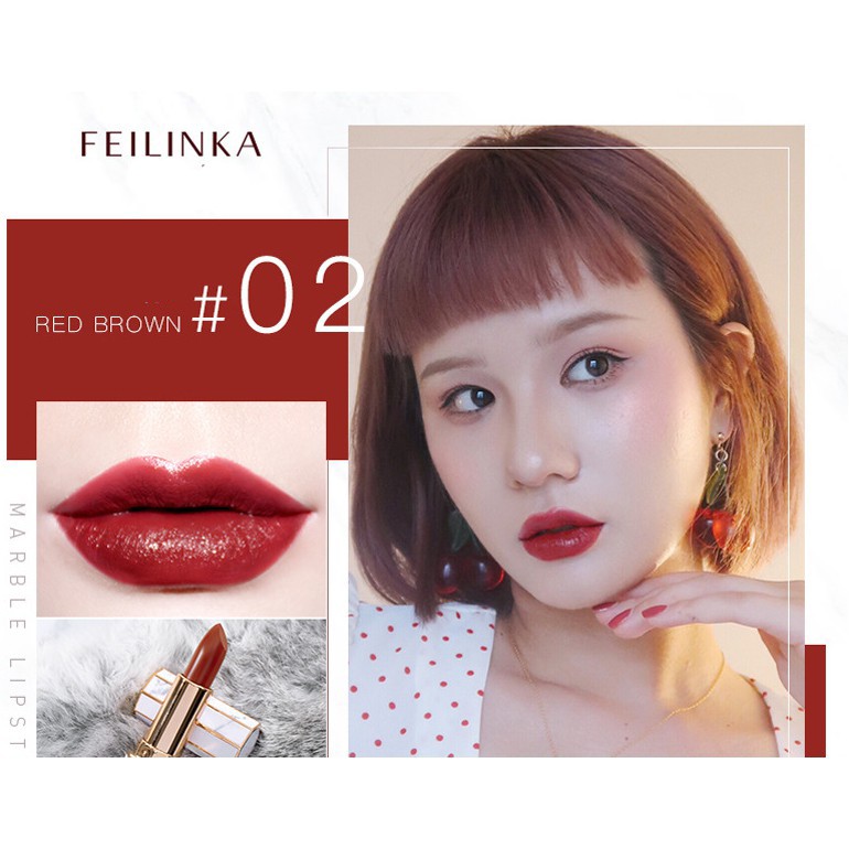 Son lì 8 màu không thấm nước FEILINKA [CHÍNH HÃNG] | BigBuy360 - bigbuy360.vn