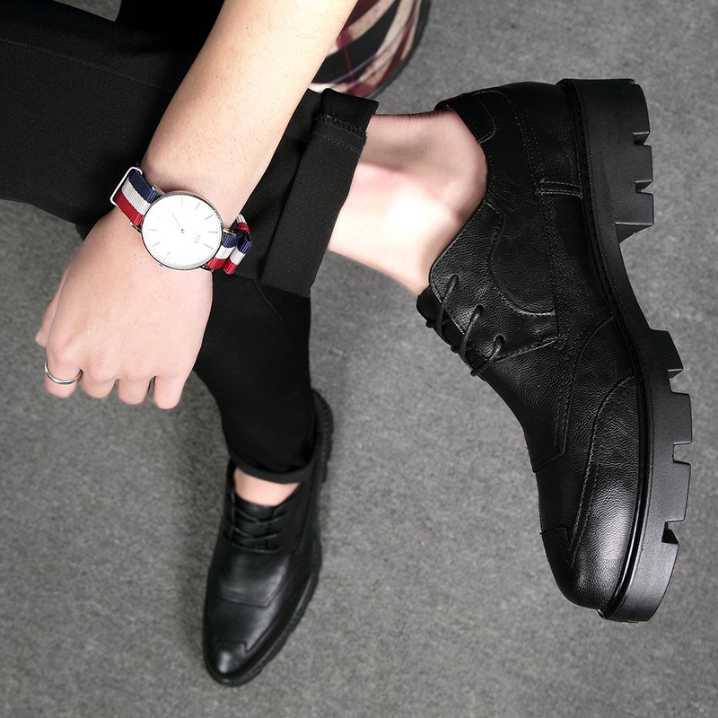 Giày Da Oxford Phong Cách Văn Phòng Dành Cho Nam Giới