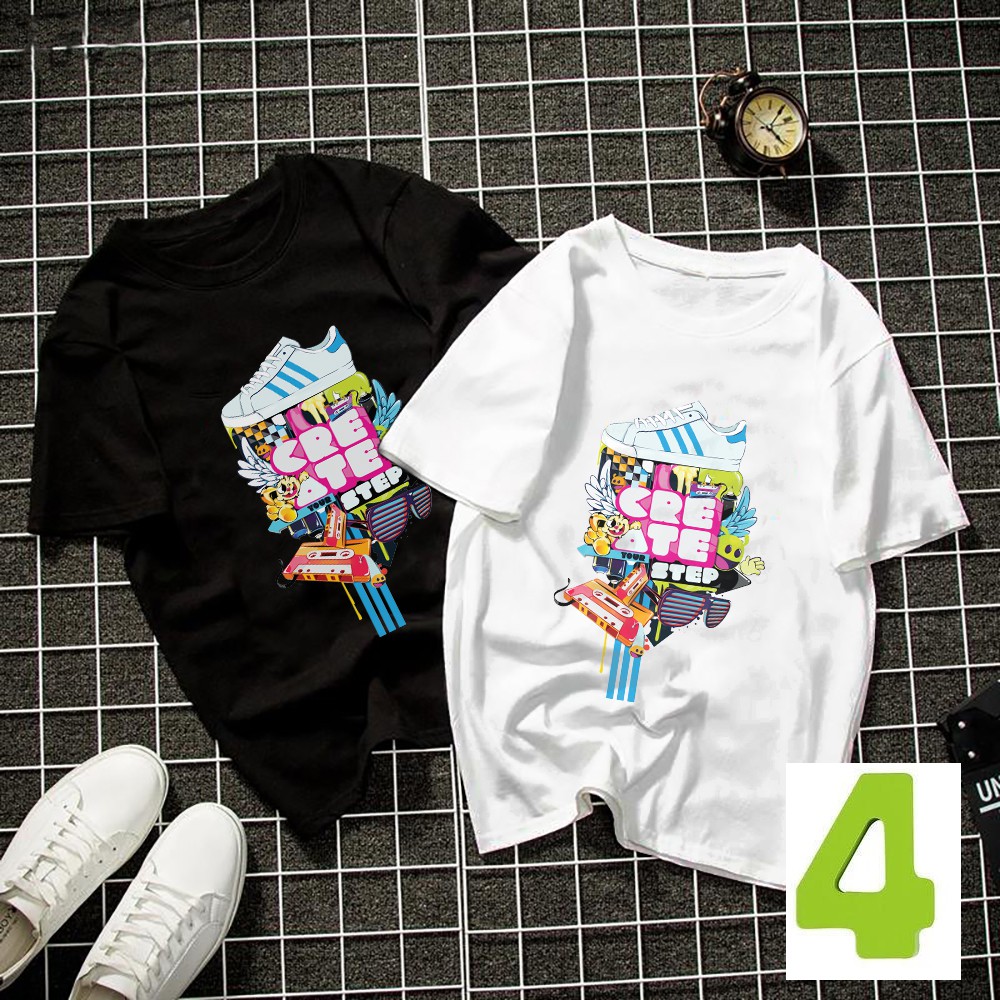 Áo thun unisex nam nữ chất cotton siêu mềm in NF | BigBuy360 - bigbuy360.vn