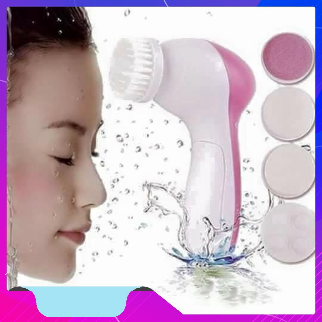 (Gía gốc) Máy Rửa Mặt, Massage Mặt 5 In 1 Beauty Care Massager cam kết hàng loại 1