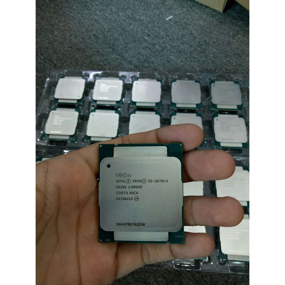 CPU Xeon E5 2678v3 Cũ Giá Tốt Nhất Shopee