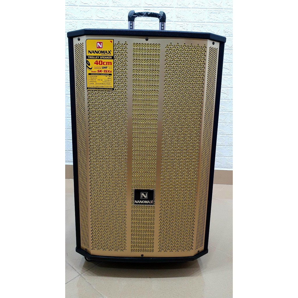 Loa di động NANOMAX 15 - X5 Tặng kèm 2 míc không dây
