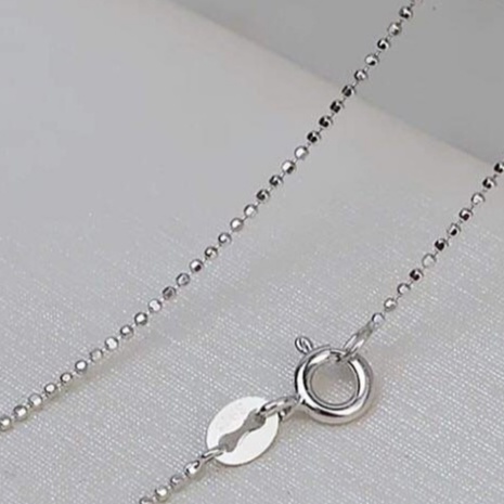 Dây chuyền bạc dây bi sợi mảnh xinh xinh Van Jewelry V10291