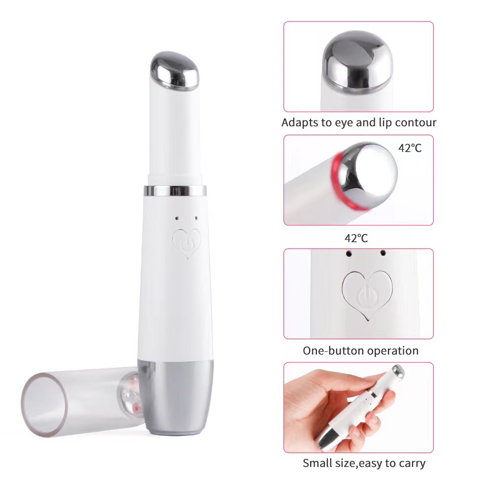 Máy massage mắt nhiệt năng, đánh tan quầng thâm và bọng mắt, chống lão hóa, BH 6Tháng