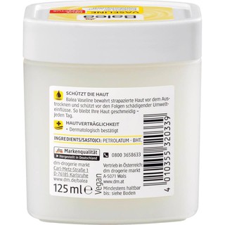 Sáp Dưỡng Ẩm Vaseline Balea - Đức 125ml