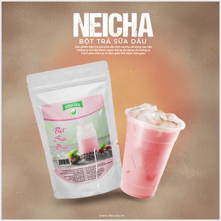 Bột Trà Sữa Vị Dâu Neicha Pha Sẵn (200gr)