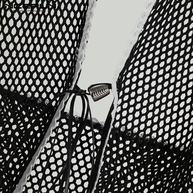 Áo ba lỗ INCERUN gợi cảm thời trang cho nam