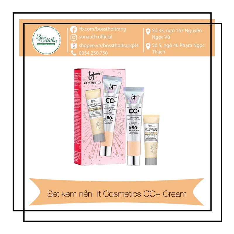 Kem CC It Cosmetics CC+ Cream with SPF 50