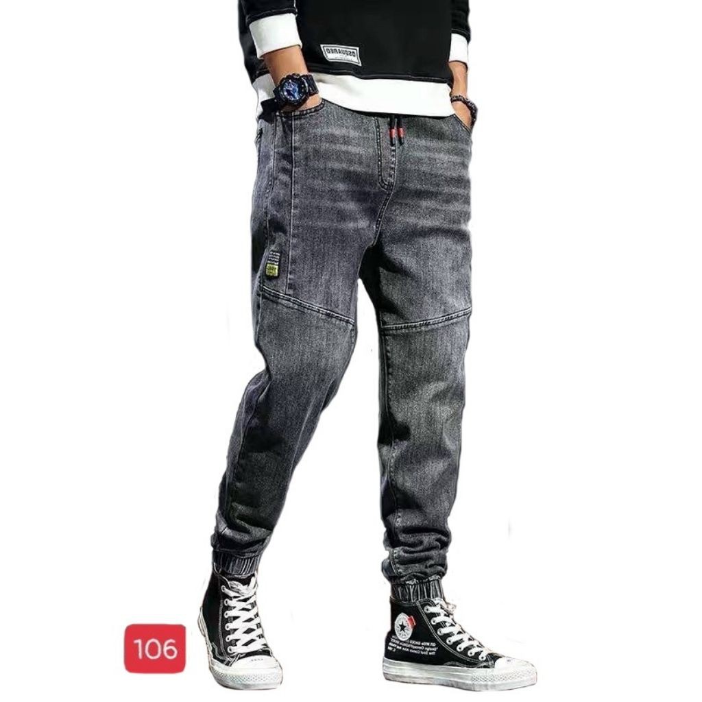 Quần Jean Nam-Quần Bò Nam Kiểu Joger Có Độ Giản Mạnh 🔵 𝐅𝐑𝐄𝐄 𝐒𝐇𝐈𝐏 🔵 | BigBuy360 - bigbuy360.vn