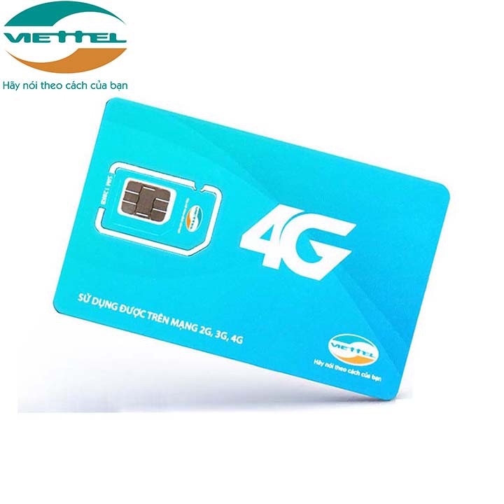 SIM 4G VIETTEL XL50 5GB/Tháng, nghe gọi, nhắn tin, dùng cho điện thoại di động, máy tính bảng, phát wifi, dcom