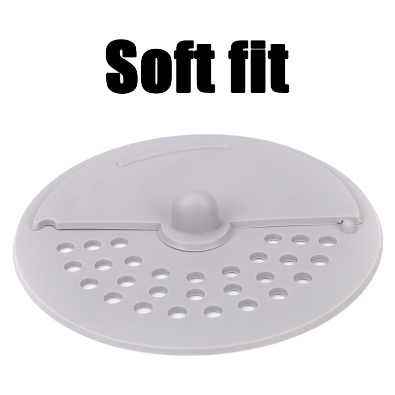 Nắp Đậy Cống Thoát Nước Bồn Rửa Chén Nhà Tắm Lọc Tóc Dễ Sử Dụng