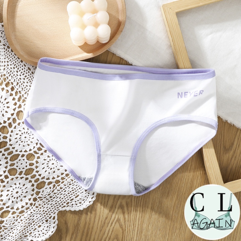 Quần Lót cotton Không Đường May Thoáng Khí Thoải Mái Dễ Thương Cho Nữ