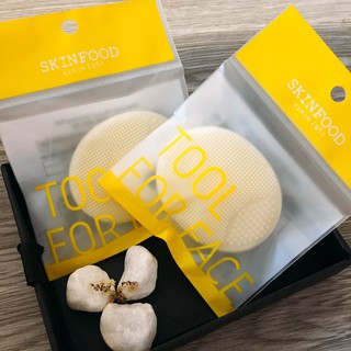 Miếng Rửa Mặt Skinfood Silicone Cleansing Pad