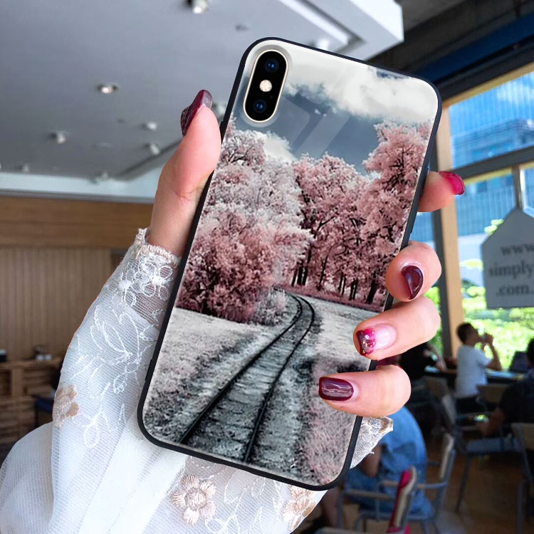 Ốp Lưng Iphone 8 plus chống bẩn Mùa Thu_577 6/6plus/7/7plus/8/8plus/x/xr/xs/11/12/pro/max/plus/promax