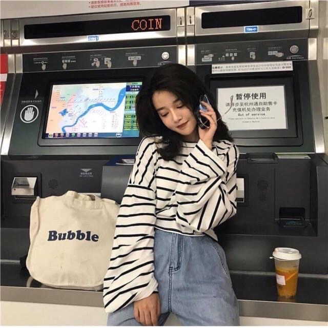 ÁO KẺ NGANG PHOM TO 👉Có video quay | BigBuy360 - bigbuy360.vn