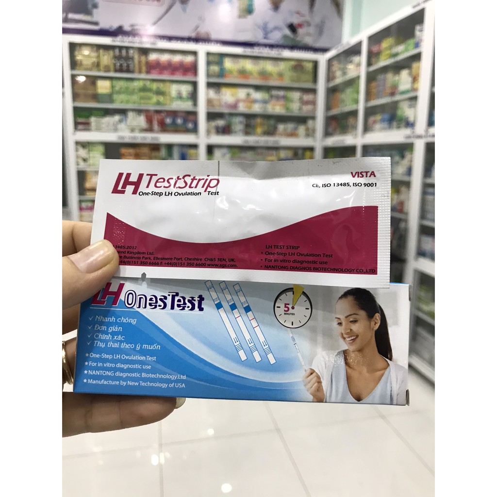 Que Test Rụng Trứng LH Test Strip- Que thử rụng trứng
