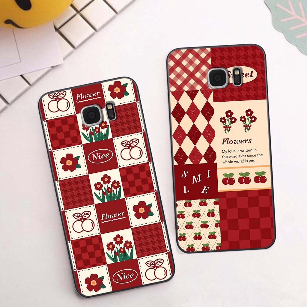 Ốp Samsung S6 / S6 EDGE / S7 / S7 EDGE họa tiết hoa, gấu thời trang, ốp dẻo bền đẹp
