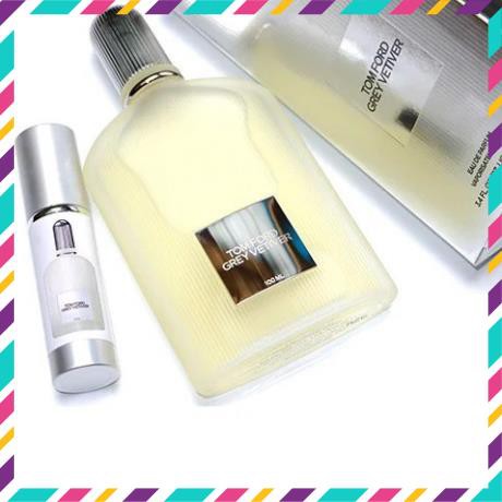 🌺HÀNG CHUẨN🌺 Nước hoa dùng thử Tomford GREY VETIVER Test 10ml/20ml Spray / Chuẩn authentic 💘Standard Perfume💘