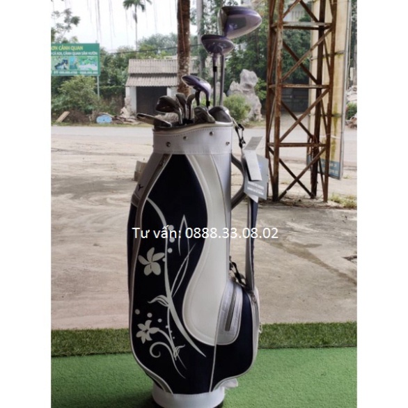 Bộ gậy golf nữ, Bộ gậy và túi gậy mizuno nữ